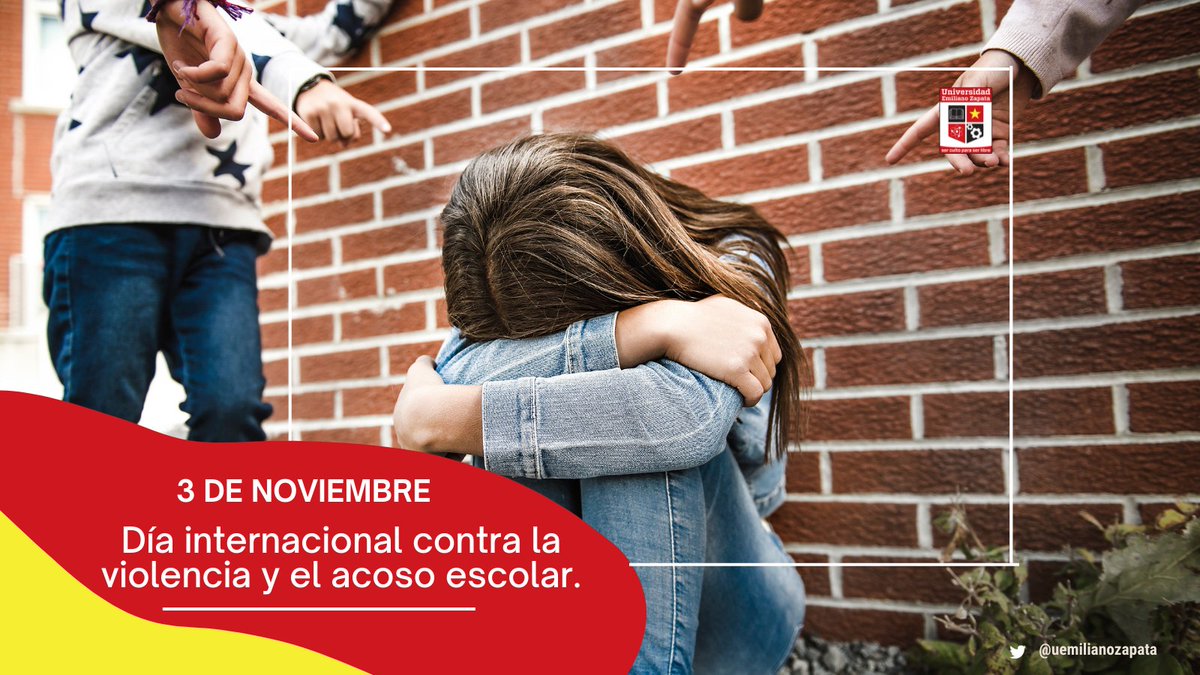 uemilianozapata's tweet photo. 🧐🤔Se busca acabar con la violencia, que afecta a la población a nivel mundial y que provoca terribles secuelas psicológicas.😰🤕
#UNEZ #UNEZEfemérides #ContraLaViolenciaYElAcosoEscolar #Violencia #AcososEscolar #Población
✍🏻Diseño: Itzel Estrella Rosales Alcantar, LAE https://t.co/w95RNKyAwD