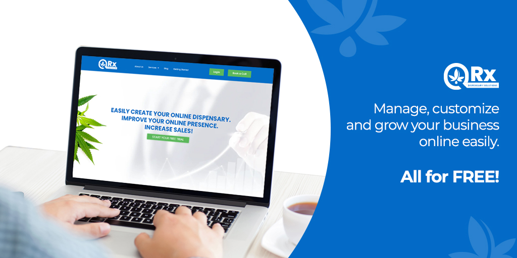 QrxSolutions's tweet photo. Website not performing as expected? Want to improve your website’s user experience? 

QRx Dispensary Solutions IS the solution. 

Manage, customize, and grow your business easily.

Get started ABSOLUTELY FREE at https://t.co/gv01WkDLWI.

#cannabiz  #freetrial ##digitalservices https://t.co/l2xHrxX2hq