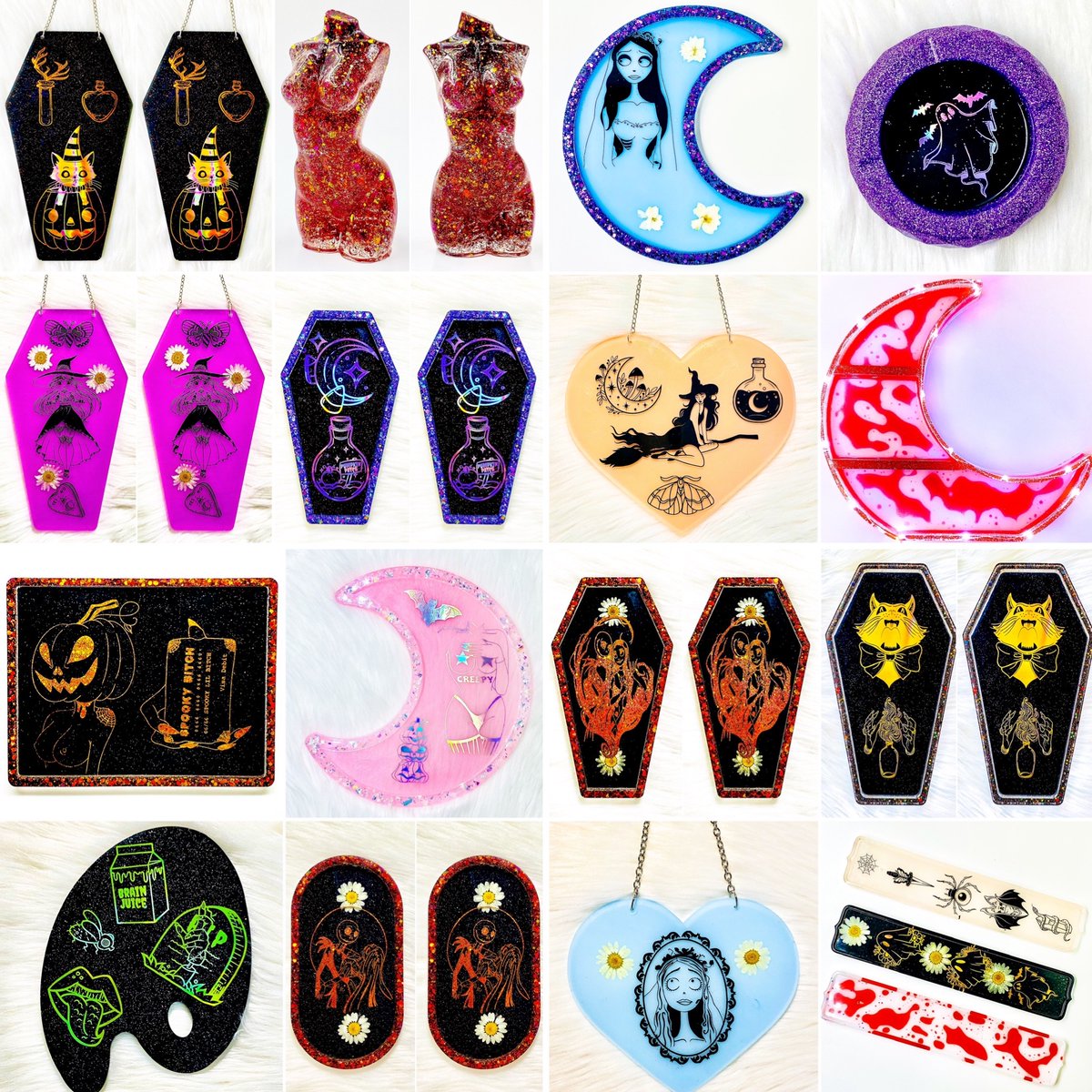 Heatherskiesss's tweet image. 🎃🖤Snag these cuties for 40% off!🖤🎃