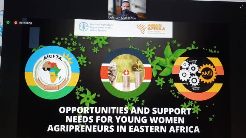 FAOEastAfrica's tweet photo. The @FAO & @Awan_Afrika webinar on Young #Women Agripreneurs in Eastern Africa refelcted on the need to improve -
✅financial inclusion & literacy
✅equal opportunities in #productiveresources
✅mentorship & coaching efforts
to support young women to benefit from #agriculture https://t.co/RgGZJYYMXT