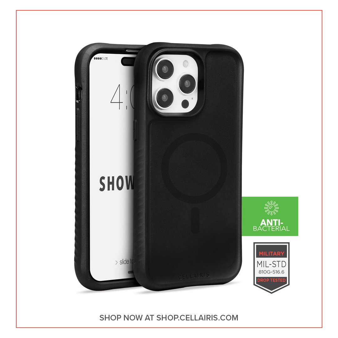 Cellairis's tweet photo. The phone case with the best feel—our Showcase Grip case for iPhone 14 is anti-bacterial🦠, MagSafe compatible and extra drop protective. The enhanced side grip and high quality materials make it feel silky smooth in hand. See for yourself! 👀

#iPhone14 #DropProtective #MagSafe https://t.co/MrVxXfw75w