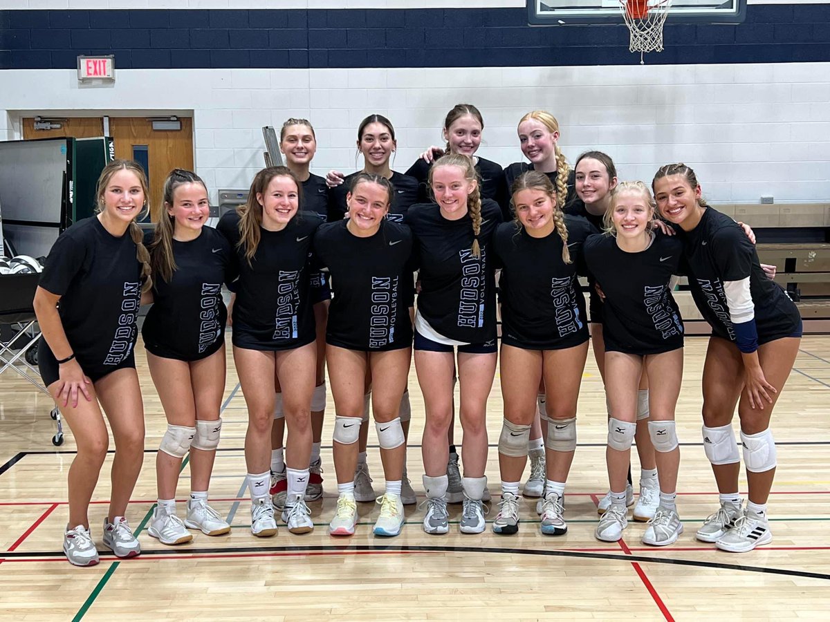 Hudson Volleyball tweet media