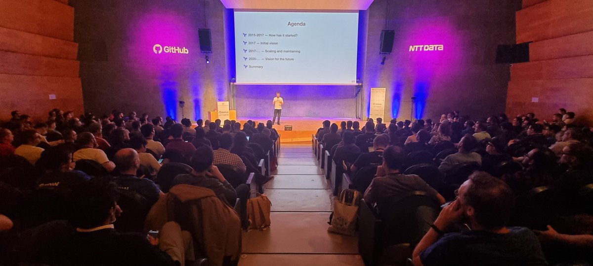 Hilafish1's tweet photo. Spreading the word about #terraform #aws modules - complexities, vision and usage.
@antonbabenko doing an awesome job, maintaining those and speaking about it at @devopsbarcelona :)
#devops #devopsbcn https://t.co/1fzWi0fNvI