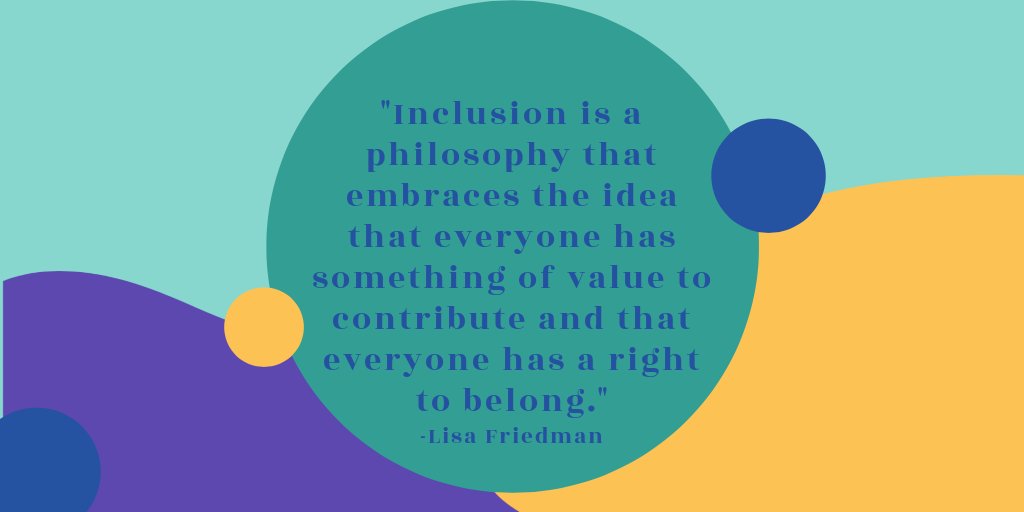 SAVConference's tweet photo. #inclusion #sharingavision #illinoisincludes #everyonebelongs https://t.co/NkT6bMCNdi