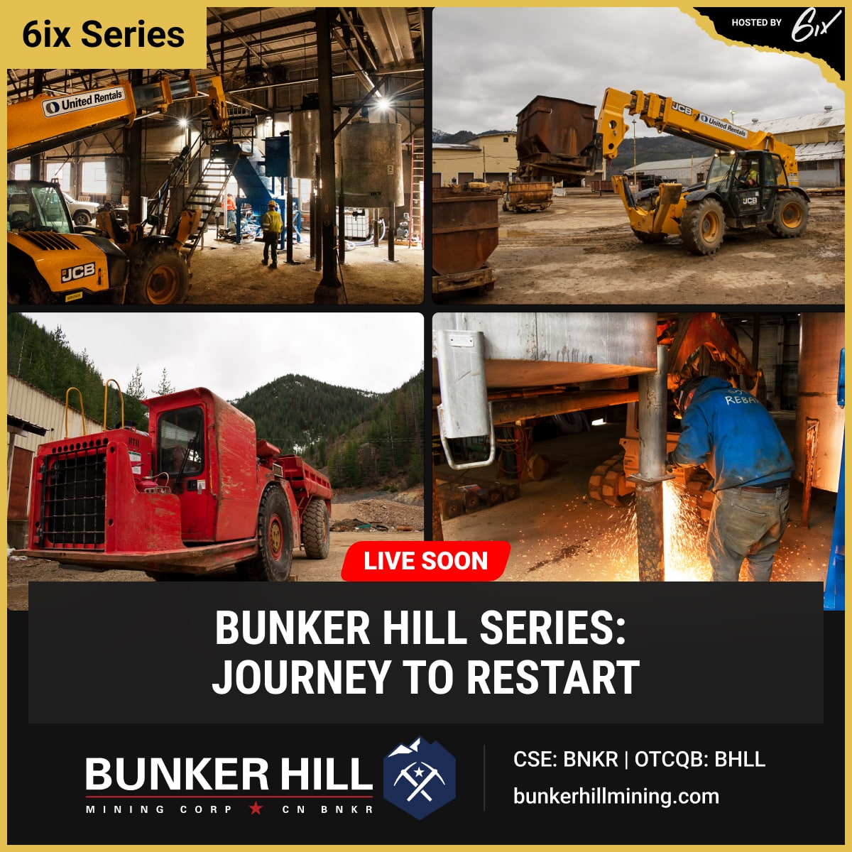 bnkrhillmining's tweet photo. Join the $BNKR team today in one hour at 11 AM ET / 8 AM PT and learn about the latest news coming out of our restart project.

Take part here and ask questions live during the Q&amp;A: https://t.co/QdJJcHTbzN 

#BHLL https://t.co/iI56DPAlu1
