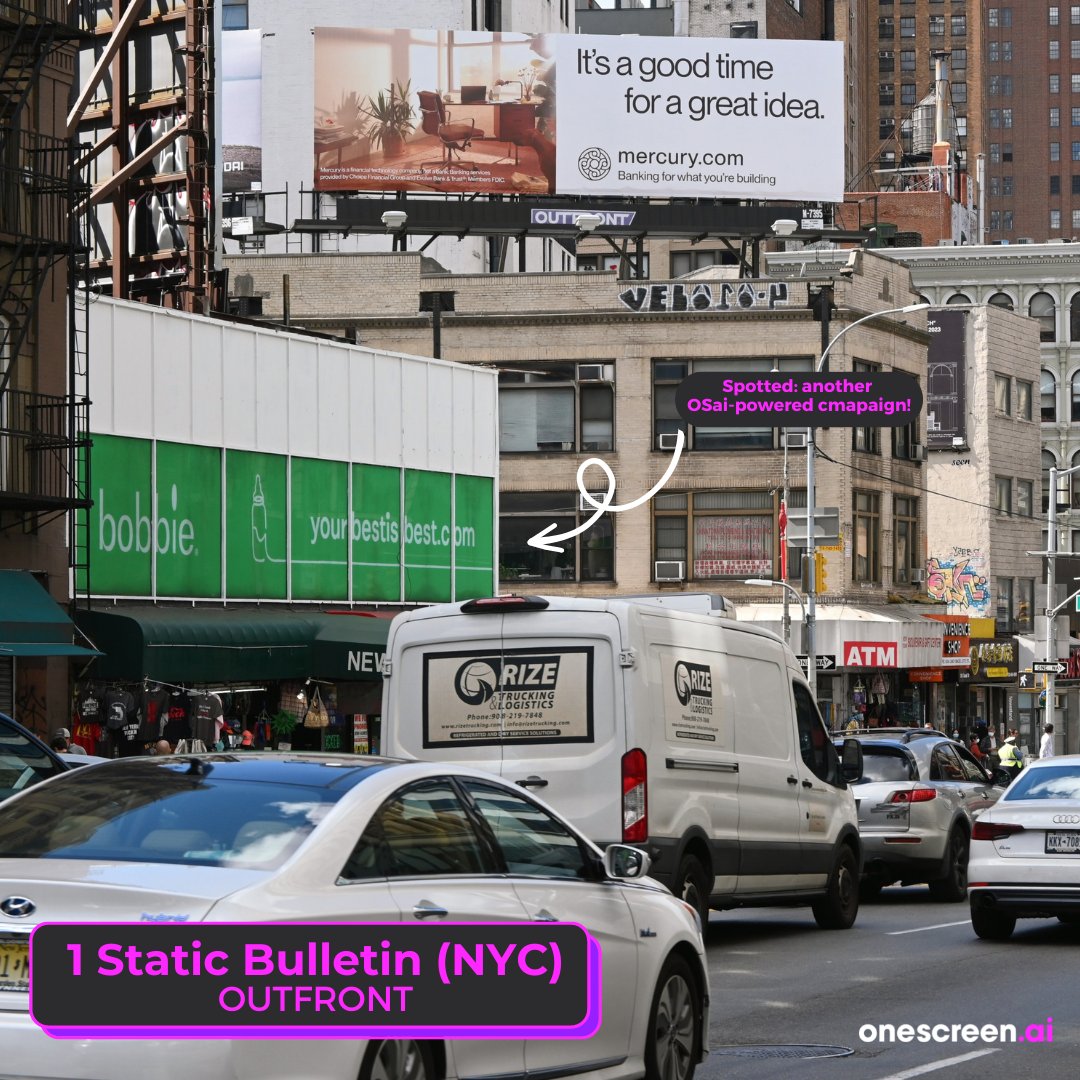 onescreenai's tweet image. @Mercury unleashed a strong mix of multi-format #OOH, of which a handpainted mural and #SFDC transit hub takeover are just the tip of the iceberg.

CUT TO: Notable lifts in web traffic across the board AND exposed audience being 4X more likely to convert vs an audience w/o OOH.