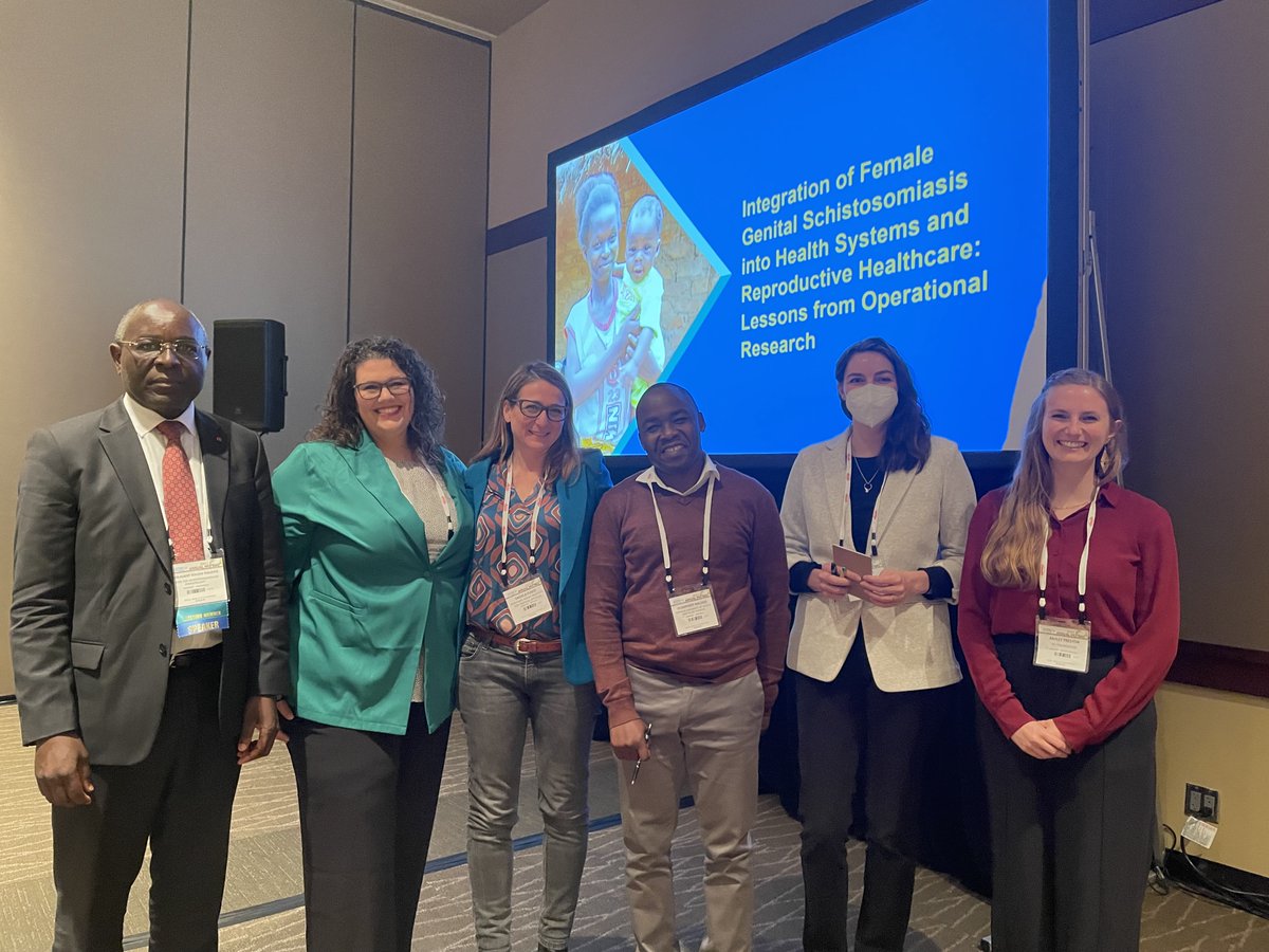 COR_NTD's tweet photo. Great work from the SOS-Schisto, FGS, and LEDoxy/TAKeOFF symposia teams @ASTMH! Excellent studies and results were presented throughout the week. 

Let's carry on moving toward NTD elimination and control!
 @USAIDGH @gatesfoundation @FCDOHealthRes @tksuma @HoeraufProf @elong_NTD https://t.co/JcyRNnGLbz