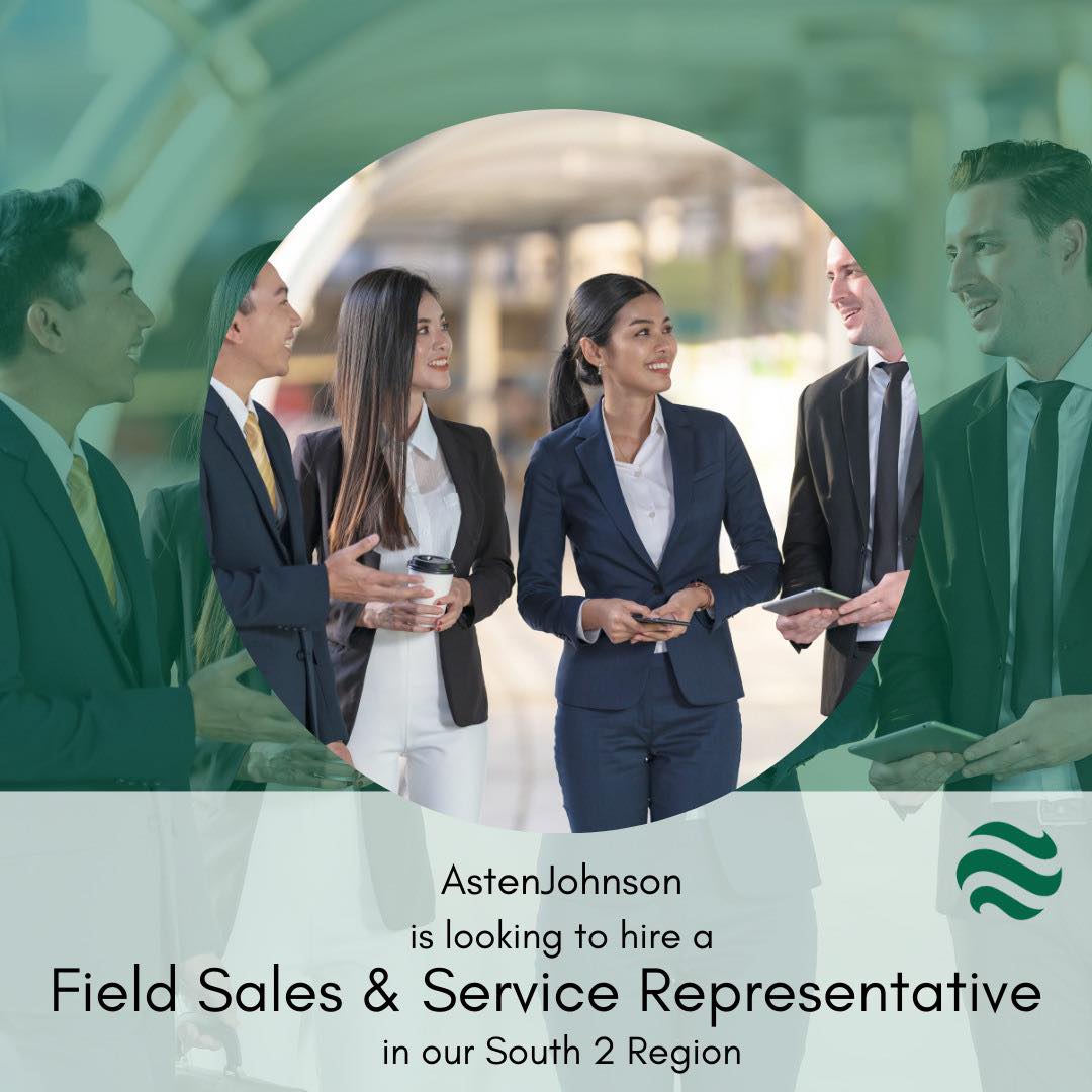 _AstenJohnson_'s tweet photo. Want a career that will allow you to travel, especially in the Southern US, build close relationships, and learn new skills? Apply now for our latest position at AstenJohnson!

This FT position offers paid holidays &amp; vacation, plus benefits. Learn more: https://t.co/iXQqgA4793 https://t.co/HKQLyXPakG