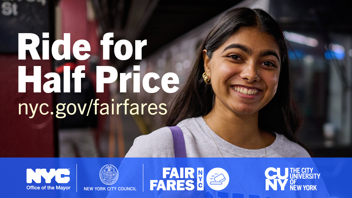 The City University of New York on Twitter "PayperRide, weekly