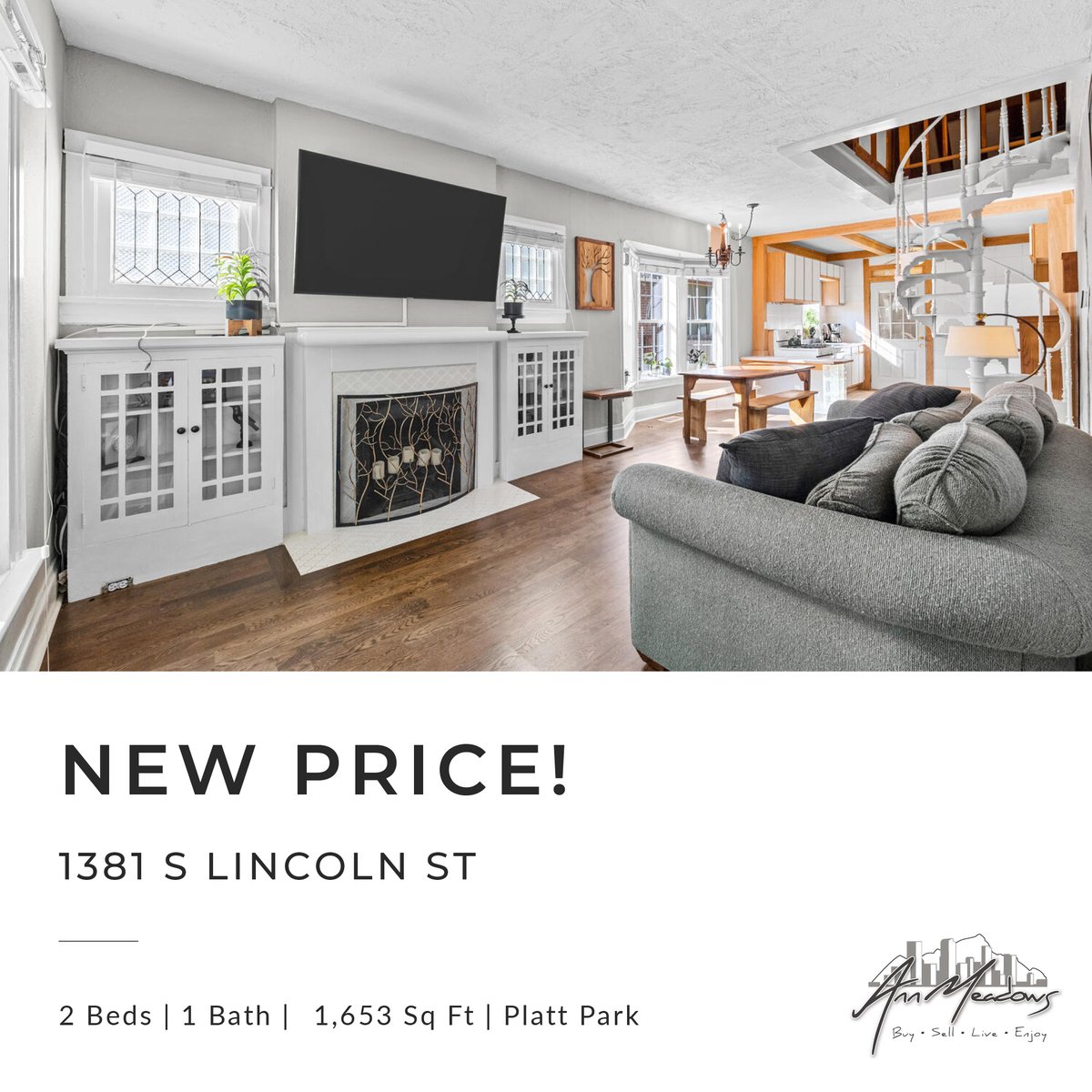 Don’t miss out! We just lowered the price on this fantastic #PlattPark bungalow, so now’s your chance to get in! Feel free to reach out with any questions. #denverbungalow #plattparkdenver #denverrealestate #denverhome #remax #sellyeah