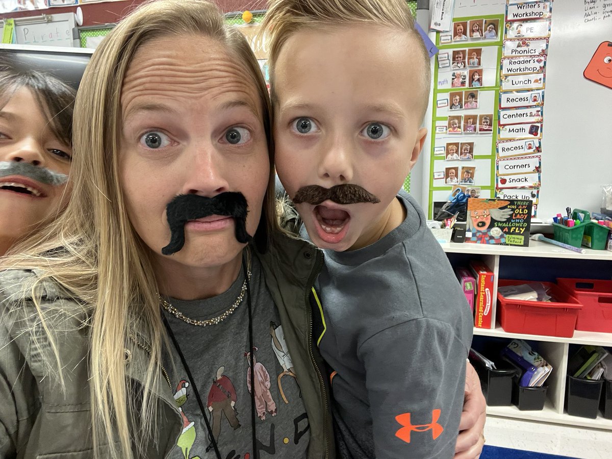 We mustache you to be safe and healthy! #redribbonweek <a href="/buchelem/">Buchanan Elementary</a> #wearebranson