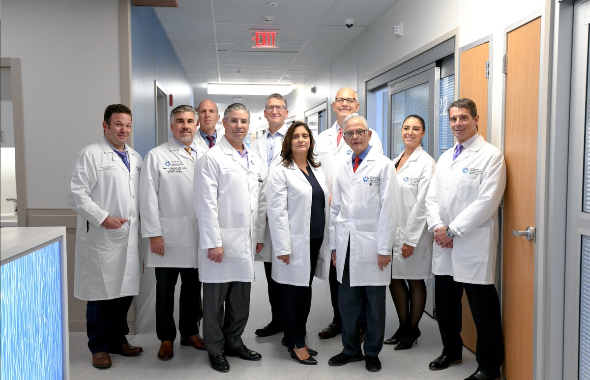 Meet the Helena Theurer Pavilion, and the expert doctors who will call it their place of work. After offering tours to the media, we’re so excited that the first community members walked through its doors. Next month, patients can, too. Learn more: hackensackmeridianhealth.org/en/Locations/H…