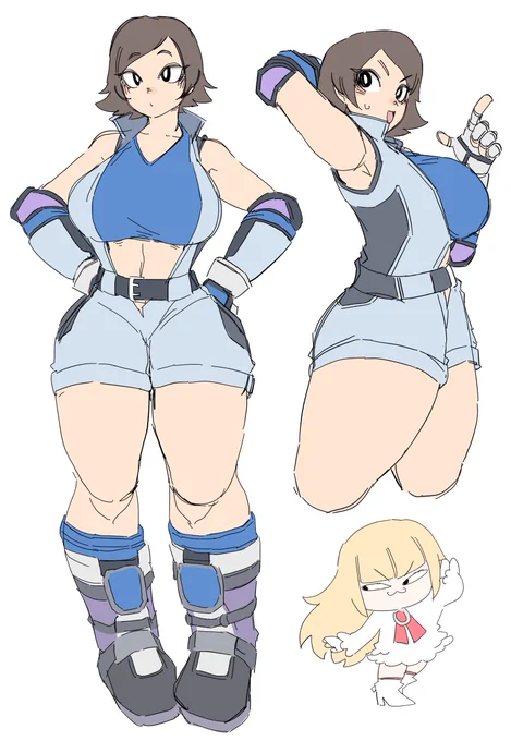 Asuka from Tekken series 