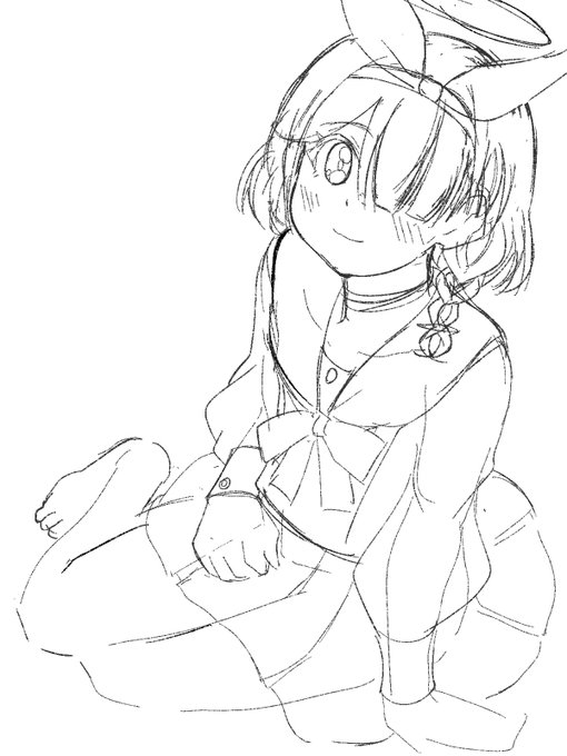 #BlueArchive  #ブルアカ アロナ 