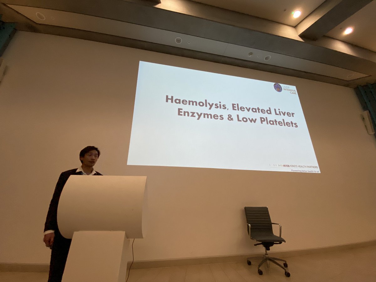 AdamRiedlinger's tweet photo. Another #liverintensivecare nurse case presentation by Micheal Arellano on HELLP syndrome @KingsCritCare @KingsCollegeNHS @estyb123 #LITU2022 #LiverTwitter #liverlearning @livernursing https://t.co/fuB6qq5ZDA