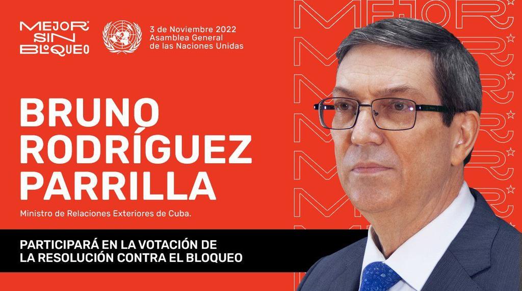 Se desarrolla debate en #UNGA77 del tema “Necesidad de poner fin al bloqueo económico, comercial y financiero impuesto por EEUU contra Cuba”

Nuestro justo reclamo a vivir #MejorSinBloqueo