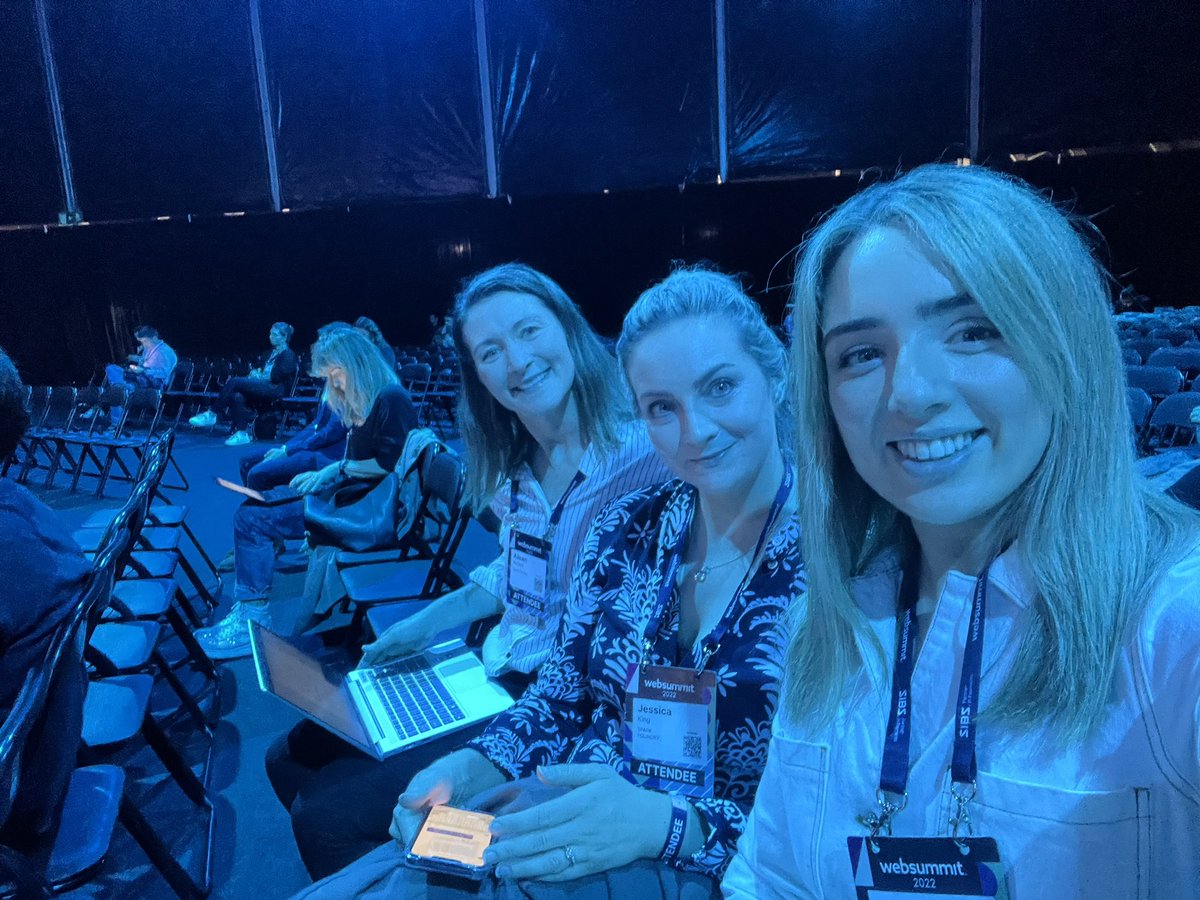 SparkIRL's tweet photo. An afternoon set up at the Panda Conf stage for the Spark crew #websummit2022 https://t.co/PkyoglTtDF