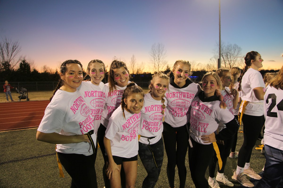 NorthwestRISD's tweet photo. We had a great time at the 17th Annual Kati Fisher Powder Puff Bowl last night. All money raised goes to scholarships for Northwest seniors. Thanks to the Fisher family, players, coaches, entertainment, and the Northwest community for supporting this wonderful event! #NWcommUNITY https://t.co/ME0finYrBz