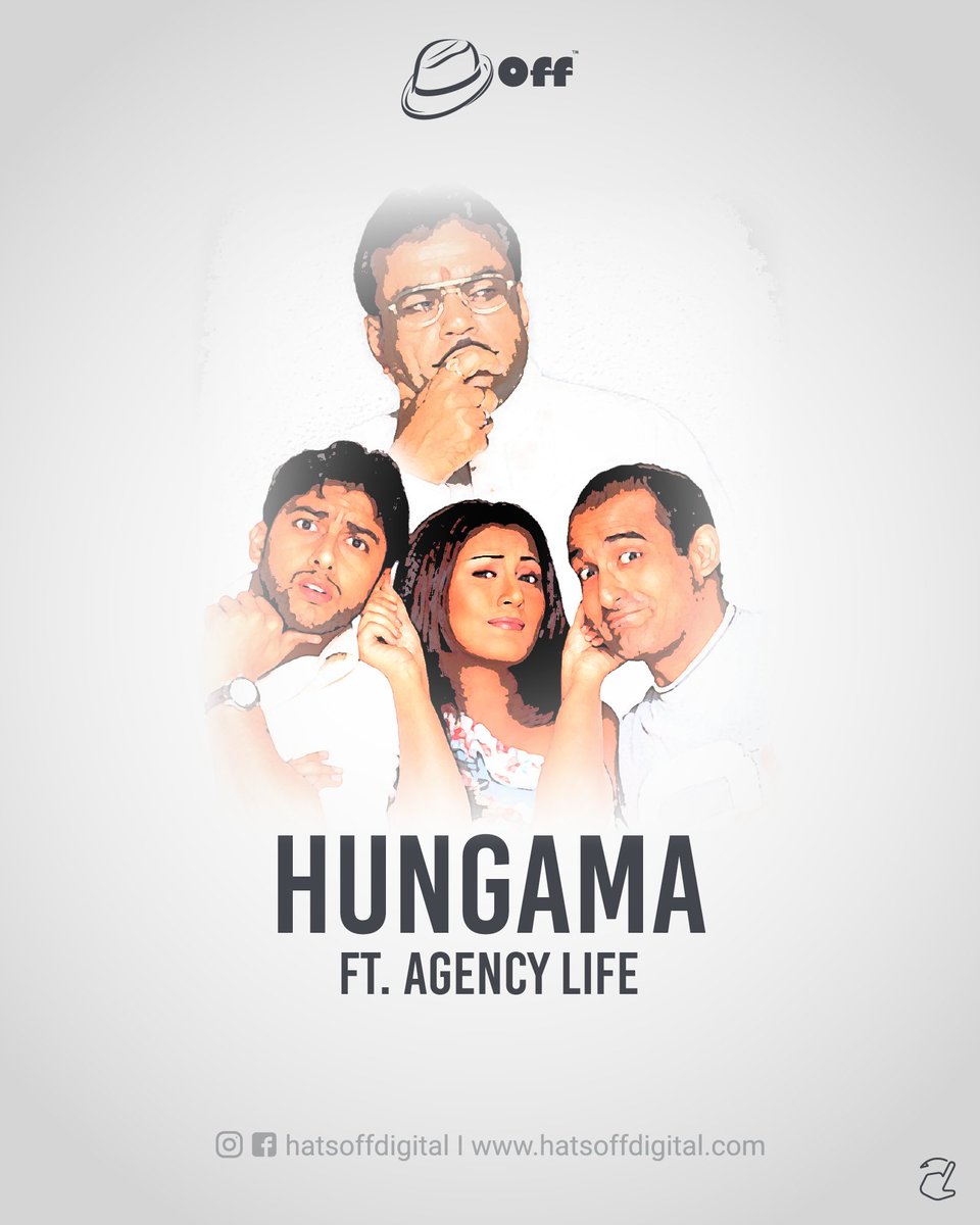 hatsoffdigital's tweet image. Hola Agency Peeps!! ✋🤯 

It's time to relax and sit back with some popcorn because we bring you agency version of bollywood movie - Hungama 🍿🎉

#hatsoff #agencycreative #agency #agencylife #hungama #bollywoodmovies #bollywood #bollywoodmemes #creativewriting #creativeagency