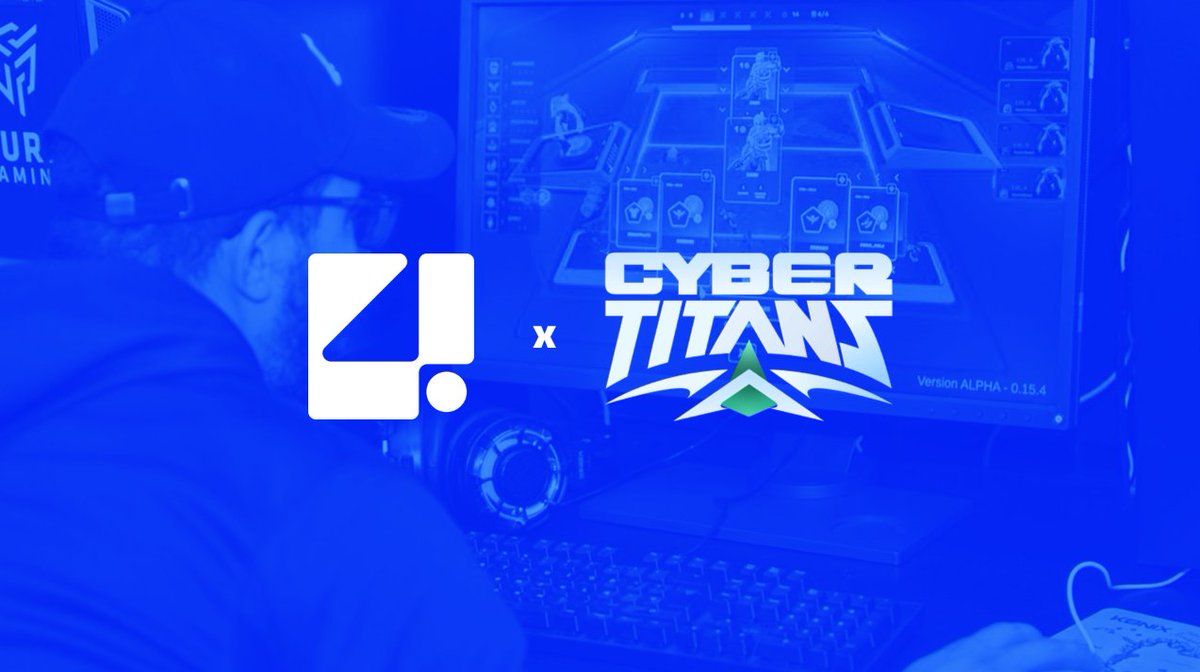 PL4Y_IO's tweet photo. We have partnered with @CyberTitansGame to give away 5 Beta Codes so you're first to try their game. 🤝

To win one of these passes complete the steps below:

- Follow @CyberTitansGame
- Follow @PL4Y_IO 
- Like and RT this tweet

Winners will be announced in 24h 🏆 https://t.co/kSLKqjwkGt