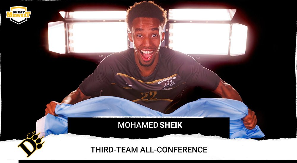 ODUAthletics's tweet photo. RELEASE I Mohamed Sheik of @ODU_MensSoccer Receives Third-Team All-Conference Honors! 

📰: https://t.co/Z737BIoD8L

#Clawsout https://t.co/1Wp5laj4UG