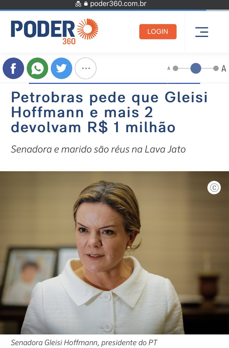 M3deirosFelipe's tweet photo. @godoy_saulo @gleisi O povo brasileiro 👇🏻 https://t.co/ldjZ8w1gs3