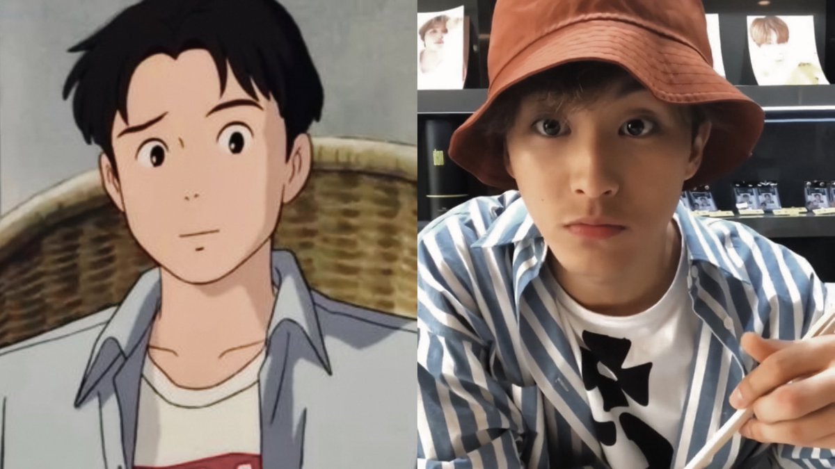 Ieemarkees's tweet photo. mark lee as taku morisaki from ocean waves https://t.co/qhdc1ERngj