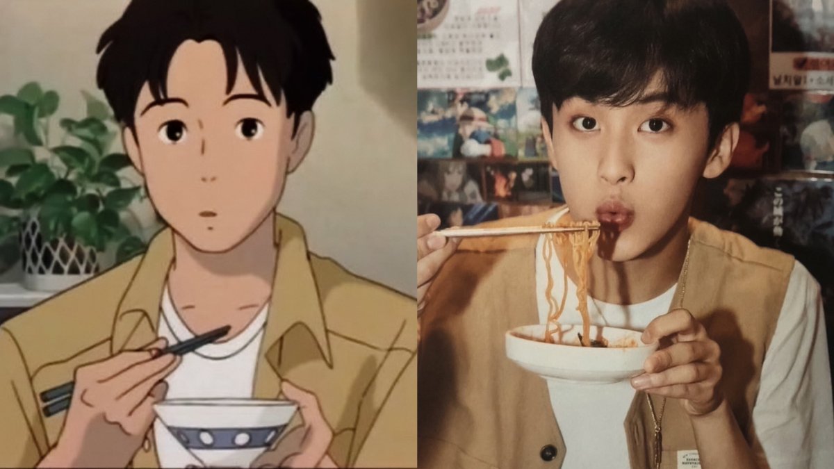 Ieemarkees's tweet photo. mark lee as taku morisaki from ocean waves https://t.co/qhdc1ERngj