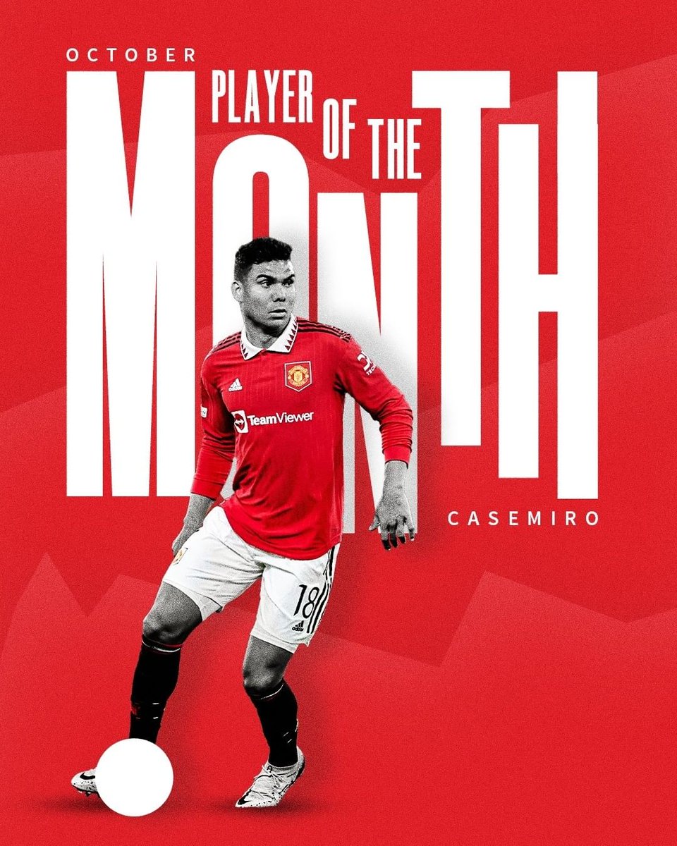 Manchester United October
Player of The Month
<a href="/Casemiro/">Casemiro</a> <a href="/ManUtd/">Manchester United</a> 

#MUFC #MANUTD #MANCHESTERUNITED