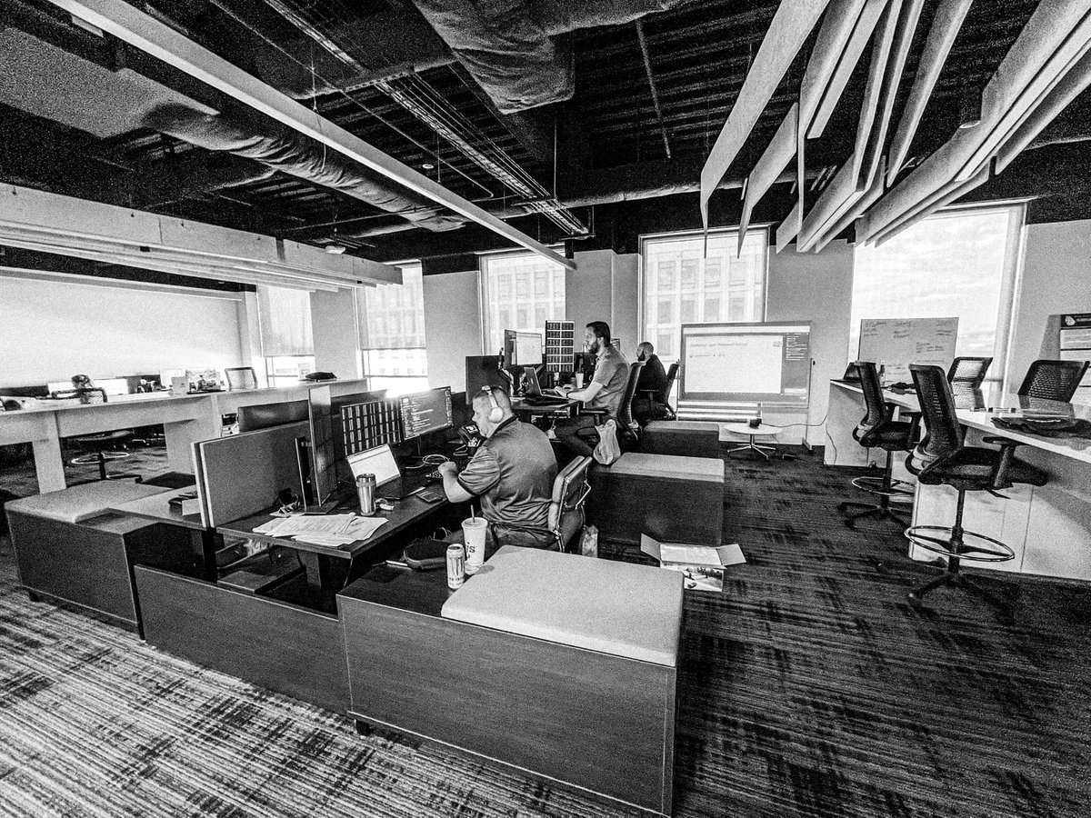 GACyberCenter's tweet photo. Our Cyber Range team is hard at work supporting the @WiCySorg Critical Infrastructure #hackthepower event. The Georgia Cyber Range is providing all systems and network environments being utilized by the over 300 participants! Super awesome! @ChateauLav https://t.co/xKOEBWSLnN