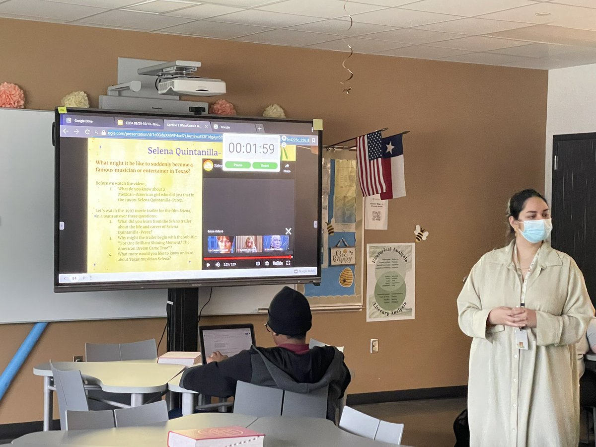 RomaGuerra2's tweet photo. Linguistic scaffolds continue in ELA 1! Great job for providing sentence stems @miss_nafees  @BenIbarraCTE @delgadong94 @Mrs_Loredo @BlansonCTEHS @MrYesWeCanales @XMRaldine https://t.co/eGZHzPGtfm