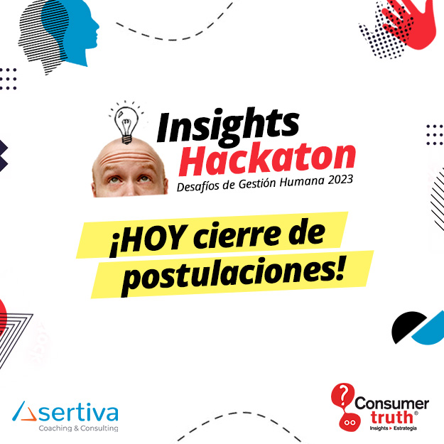 consumer_truth's tweet photo. ¡Postula hasta HOY! 💪 Buscamos talentos para descubrir tendencias.. ¿Eres una mente empática, creativa y visionaria? Te invitamos a co-crear Insights y Desafíos de #GestiónHumana 2023 🤗 #HRInsightsHackaton

Postula! Ganan las mejores ideas 💥
👉🏾 https://t.co/l70wmxD4CY https://t.co/Skoz1iWqdU