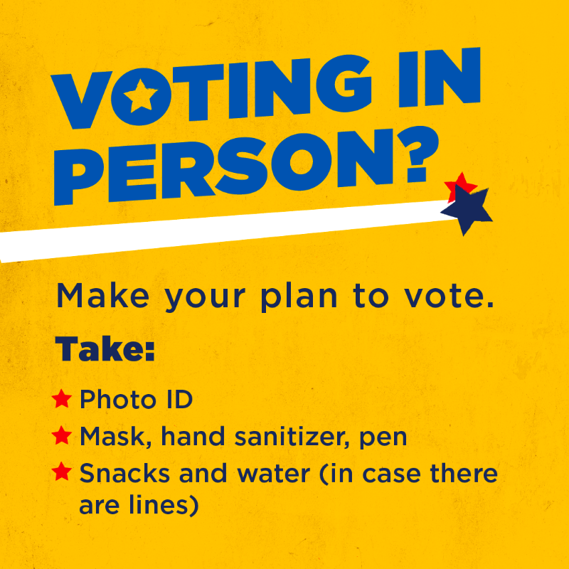 Research your state and local candidates. Drive change for the issues you care about. Make sure you vote before polls close on November 8.