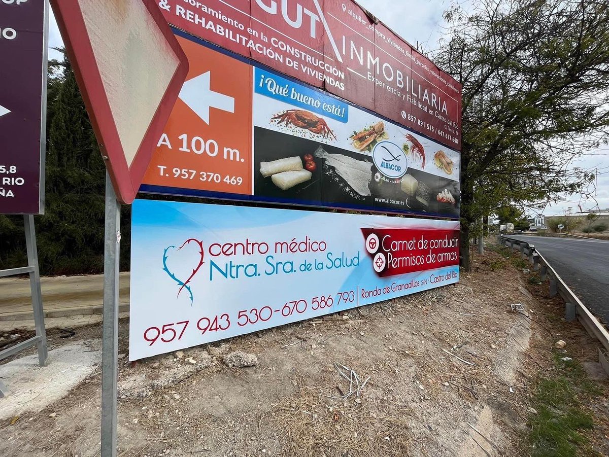 ComunicacionCdR's tweet photo. DISEÑO, IMPRESIÓN Y MONTAJE DE VALLAS PUBLICITARIAS

#axiomaprint #CentroMedicoNtraSradelaSalud https://t.co/eU8mlNVpCd