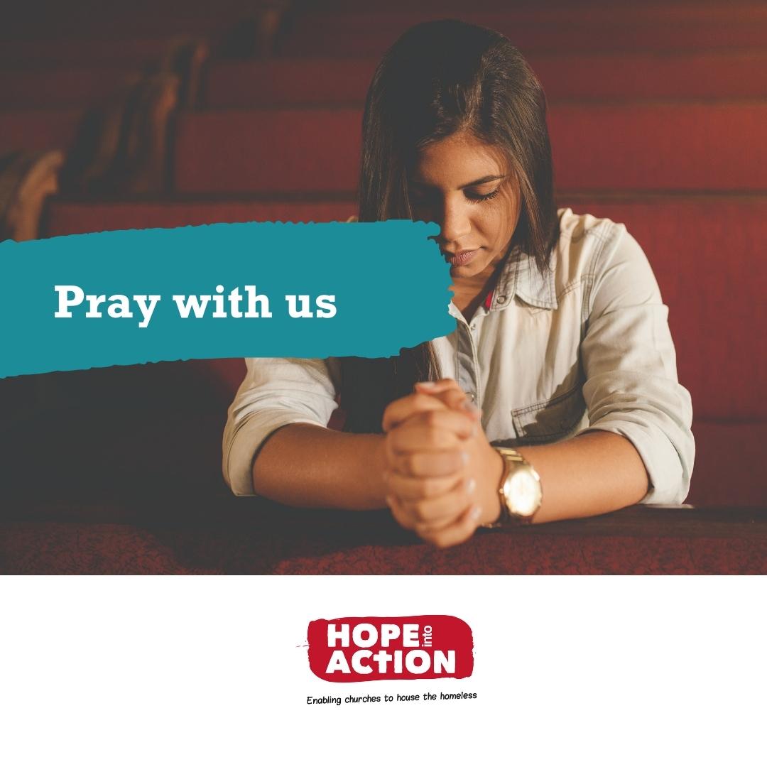 This month, we would like you to join us in praying for the following:
-Individuals who are seeking homes &amp; jobs
-Families struggling financially 

#homeless #homelessness #changinglives #makinghomelessnesshistory #hopeintoaction