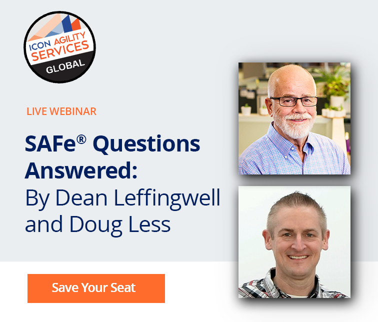 Our rapid expansion in the United Kingdom has given our SAFe® coaches the opportunity to collaborate with companies internationally.

We invite you to join globally recognized SAFe Creator, Dean Leffingwell in this LIVE Q&amp;A: us02web.zoom.us/webinar/regist…