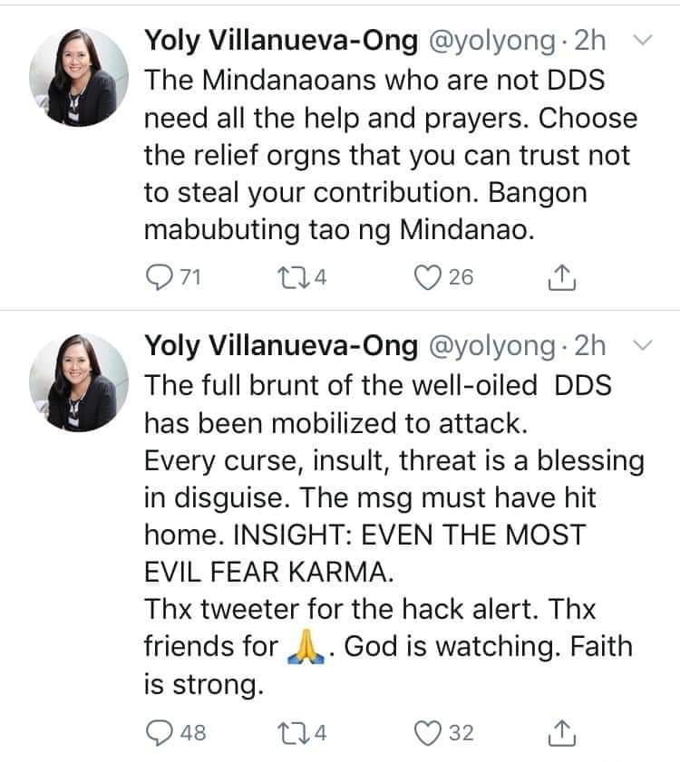 eto yung klase ng taong mas dapat nauuna kaysa sa mga biglaang nawawala. nasaan na pagkahuman nito at very rabid sa pamumulitika? <a href="/yolyong/">Yoly Villanueva-Ong</a> <a href="/reyna_elena/">Reyna Elena Rodríguez Rodríguez</a>