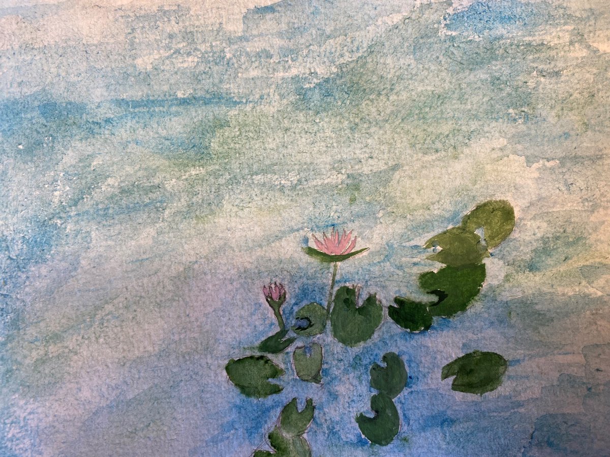 GCA_learning's tweet photo. How wonderful are these Monet inspired watercolours produced by our Year 5 pupil.  You can see even more examples on our school website: https://t.co/22GBm03akS #GCAart #ACES_Creativity https://t.co/coS8AxkYdF