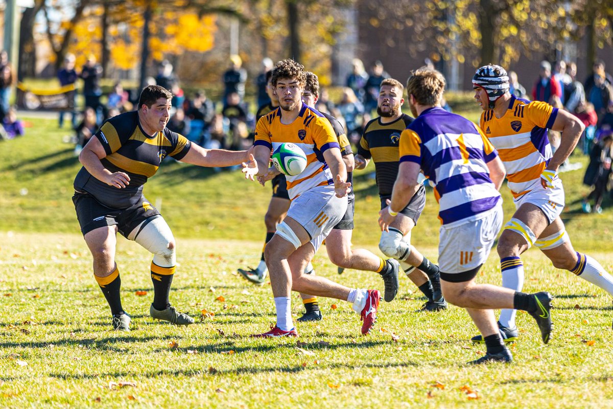 Laurier Golden Hawks (@WLUAthletics) on Twitter photo 2022-11-03 14:20:01 The 5οΈβ£0οΈβ£ point win by Laurier men's rugby in their @OUAsport quarterfinal at Waterloo was the program's largest margin of victory for a playoff game on record! π² The squad travels to @queensgaels for Saturday's semifinal at 3pm! #SoarAbove The 5οΈβ£0οΈβ£ point win by Laurier men's rugby in their @OUAsport quarterfinal at Waterloo was the program's largest margin of victory for a playoff game on record! π² The squad travels to @queensgaels for Saturday's semifinal at 3pm! #SoarAbove