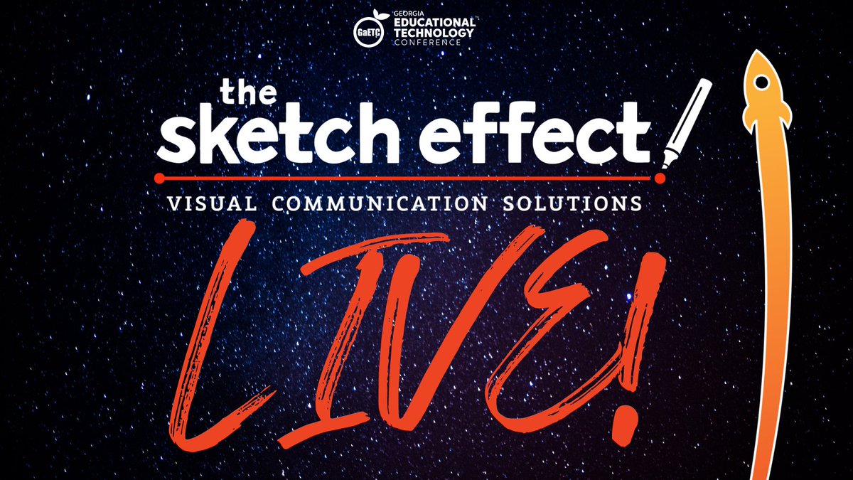GaETConf's tweet photo. Blast on over to see SketchEffect work their magic and capture all things #GaETC22!

https://t.co/1spCJkKZXN

#NavigatingtheFuture https://t.co/Lbl5aNTtZN