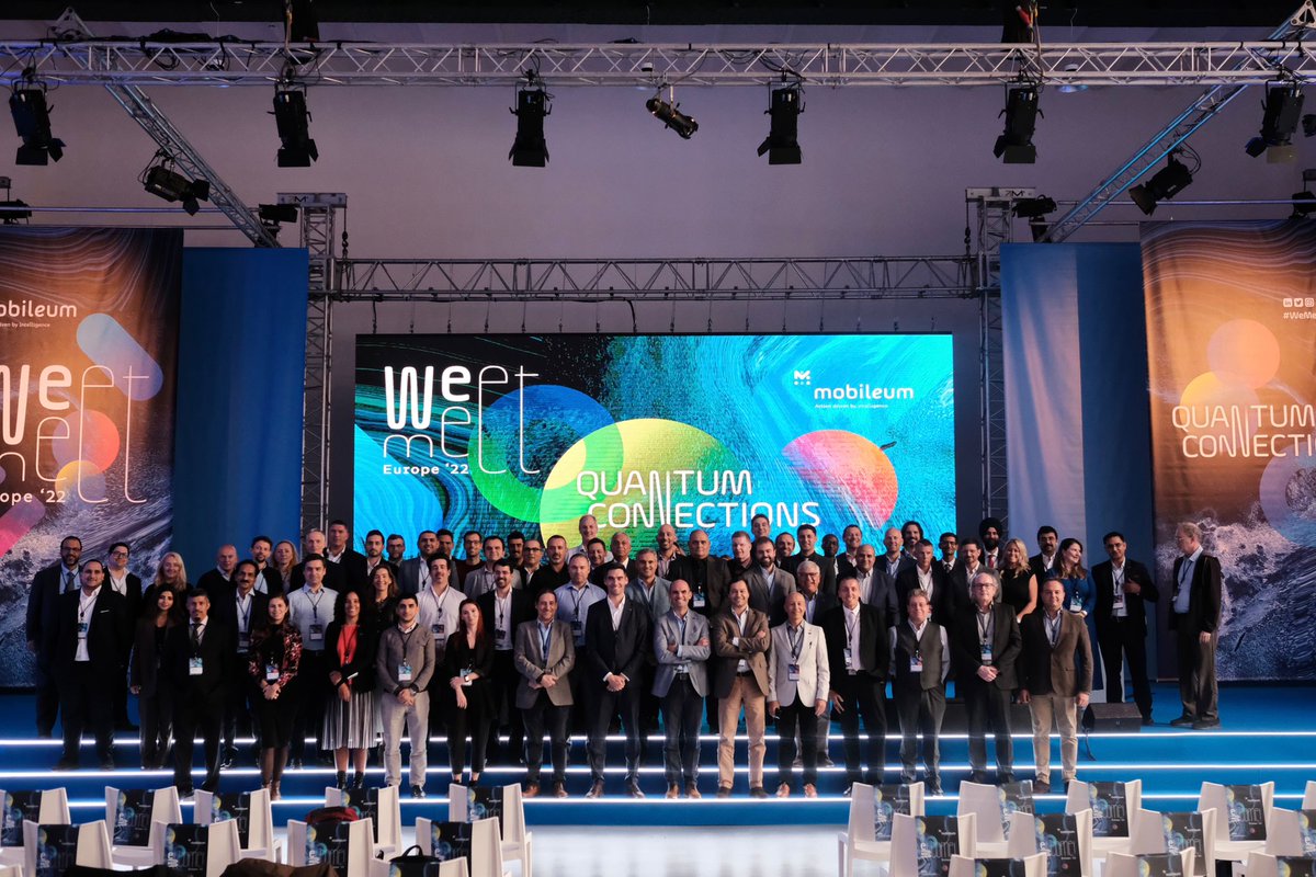 Our heartfelt thank you to all attendees of #WeMeetEurope2022 - both virtually and physically in Porto, Portugal - and to our amazing speakers! We hope to see you again at #Mobileum future events!
