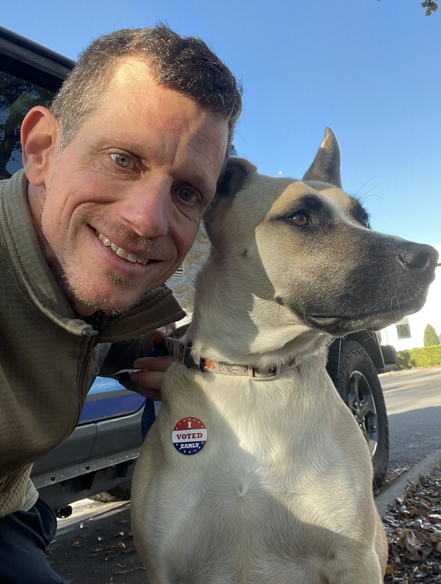 Bring a friend to the polls.