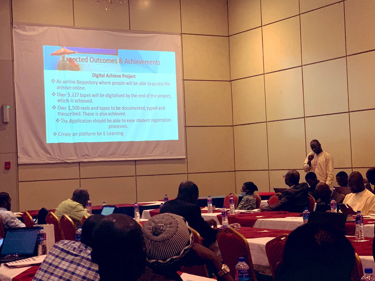 Amie Njie (@njieyoamy) on Twitter photo #day2 <a href="/MoCDE_Gambia/">MoCDE The Gambia</a> Senior government officials retreat on ICT programs and project implementation.
Presenters
1. MOI , GID , Police - DPS tech MR Gibril Lowe and team
2. MOTIE
3. Ministry of Gender
4. Department of Audit
5. NRS #day2 <a href="/MoCDE_Gambia/">MoCDE The Gambia</a> Senior government officials retreat on ICT programs and project implementation.
Presenters
1. MOI , GID , Police - DPS tech MR Gibril Lowe and team
2. MOTIE
3. Ministry of Gender
4. Department of Audit
5. NRS