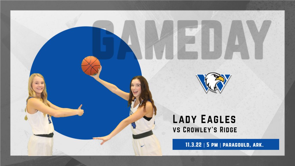 WBUEAGLES's tweet photo. 🏀ROAD TRIP🏀

📍 Paragould, Ark.
🆚 @CRCPioneerWBB
⏰ 5 pm
📊 https://t.co/SlLKe6eunK
💻 https://t.co/tSHhkItnaJ https://t.co/FTfouB6ELi