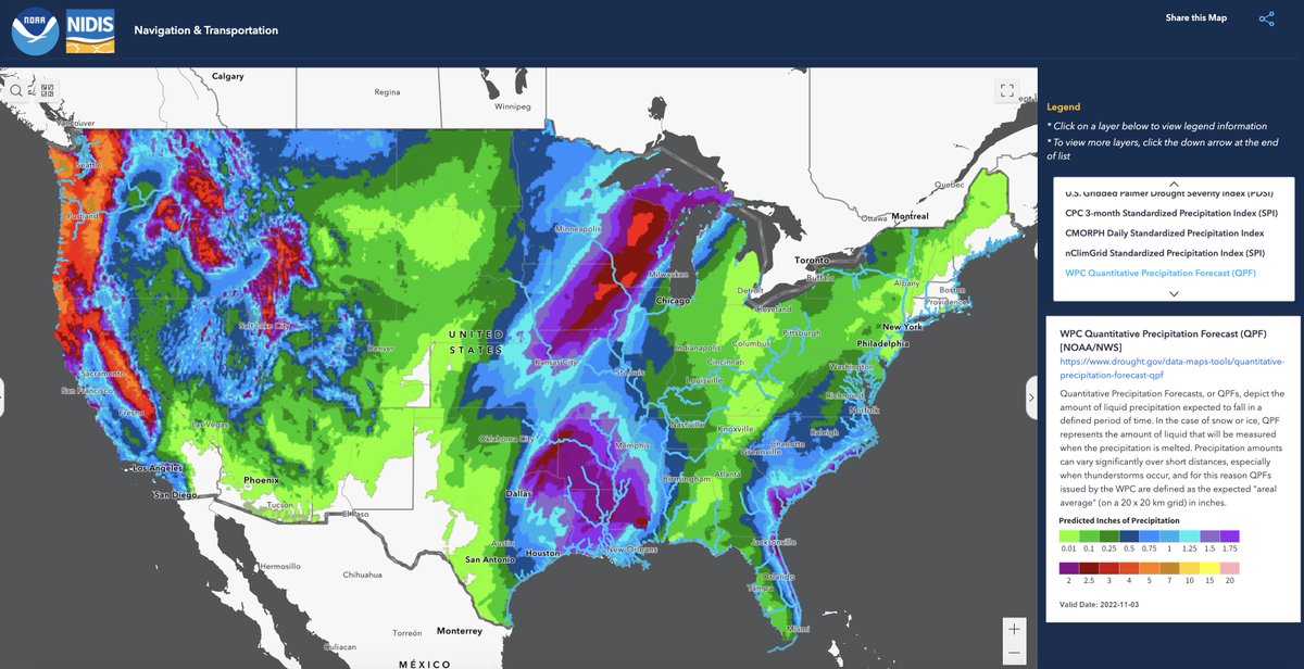 NIDIS Drought.gov on Twitter "The Mississippi River Basin is slated to get moisture, from top