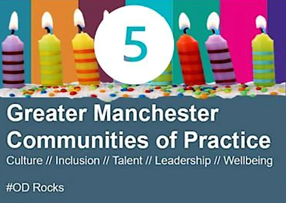 The GM OD Network is turning FIVE! 
Tell us what you think about #ODRocks (link below), and join us at the next GM Communities of Practice,
1.30 – 4.30 on 1st December 2022. Book here:
eventbrite.co.uk/e/gm-communiti…

Do share and join in! 
#GMWorkingTogether