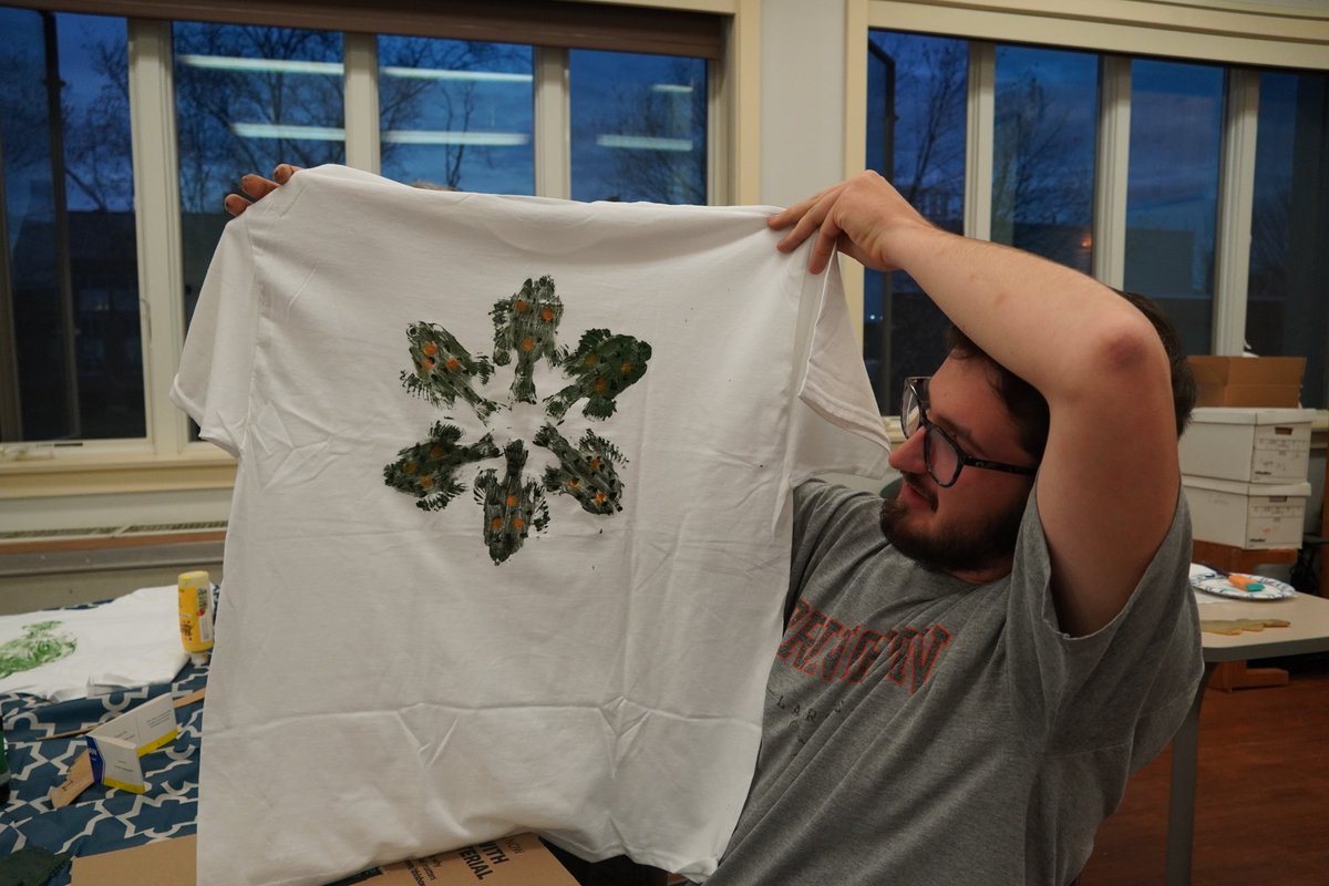 UMaineAFS's tweet photo. It's oh-fish-ial...this years fish printing was a success! Thanks to everyone that participated. https://t.co/RVNkg7JZql