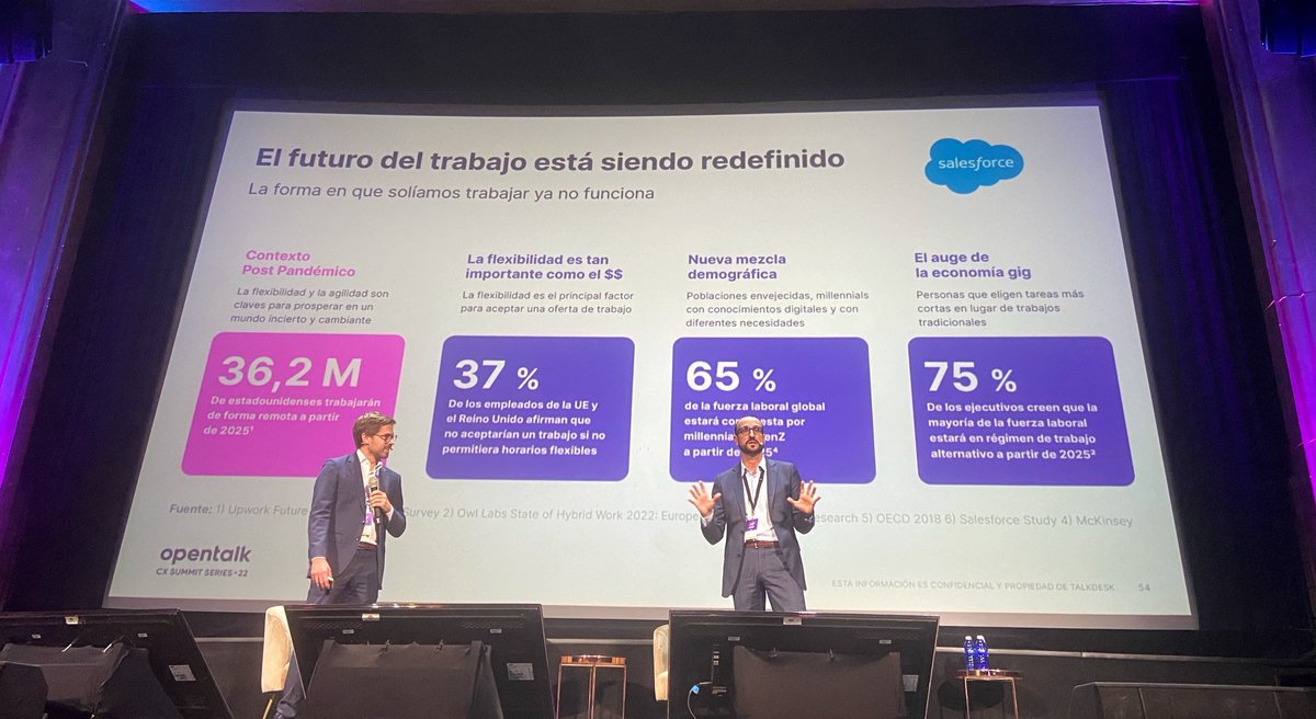 Talkdesk's tweet photo. Custom agent experiences drive productivity in the #contactcenter and lead to better, more consistent #CX. Our team provides a view into how Talkdesk and @salesforce integrations deliver on this "must have" capability. #Opentalk22
Learn more: https://t.co/djubOILevG https://t.co/9cPCoVlLaU