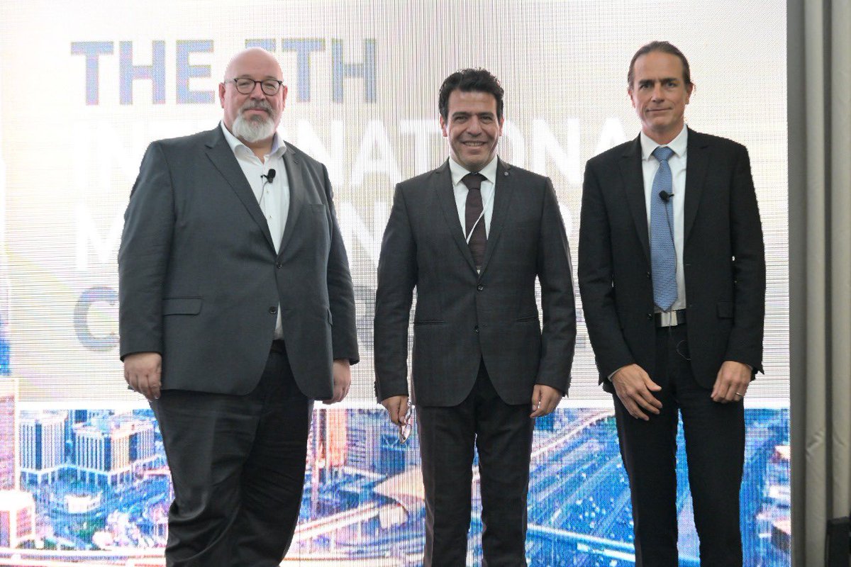 mapconference's tweet photo. CENTRAL BANK DIGITAL CURRENCY session, moderated by Mr. Georges Chalhoub, with the honorable speakers Kwame Oppong, Director of Fintech &amp; Innovation #centralbankofghana, Mr. Raoul-Thomas Herborg, Managind Director CBDC @GieseckeNews and Mr. Jens Seidl, CEO @CurrencyResearc https://t.co/FK0bMPZRWK