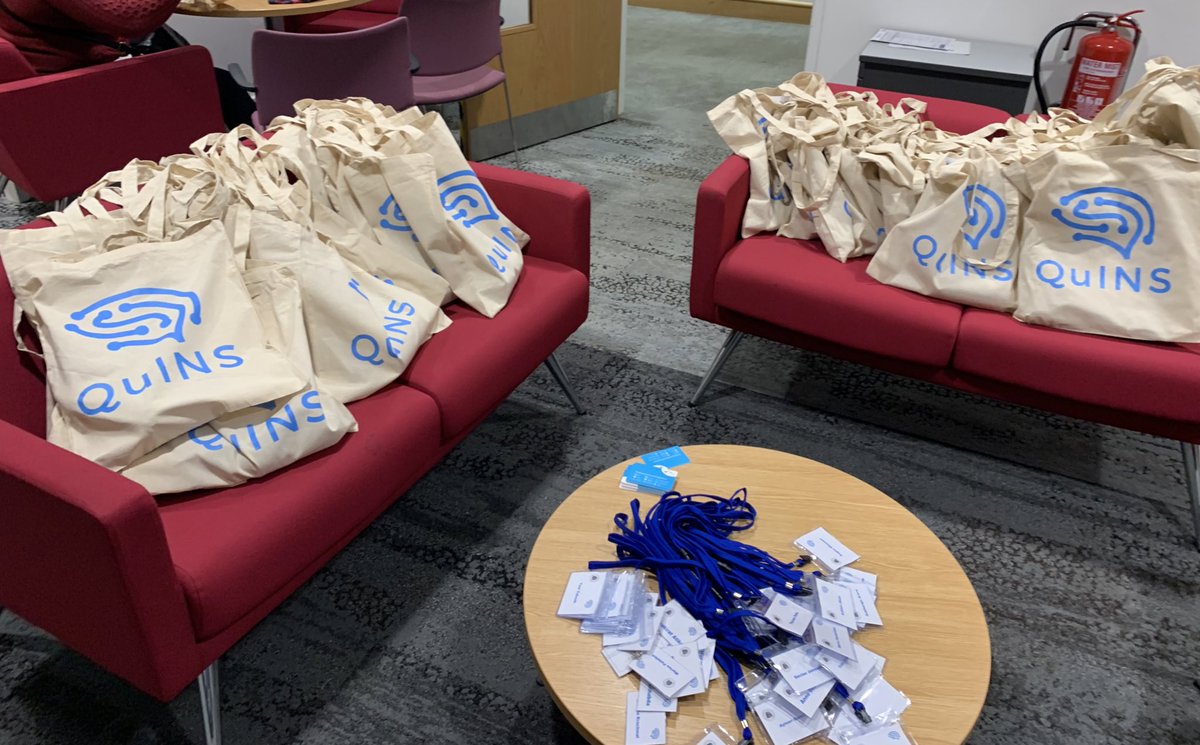 All the official <a href="/QuINS_UK/">QuINS</a> delegate bags are ready! Cannot wait to see everyone tomorrow
